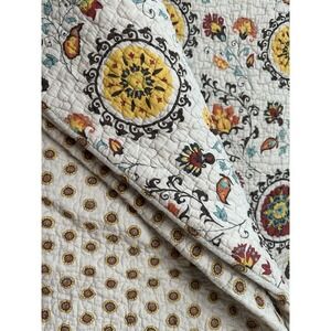Greenland Home 2-Piece Andorra Quilt Set, Twin, Multicolor 2-Piece Twin